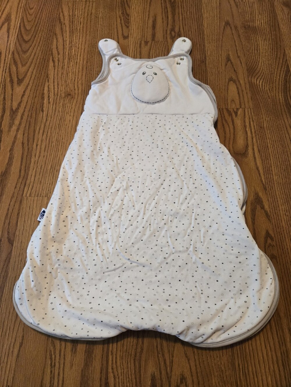 Nested Bean Zen Sack Winter Sleep Sack 6-15 Month Baby Infant Stars Neutral M